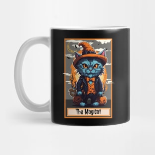 The Magicat -  Blue Witch Cat Mug